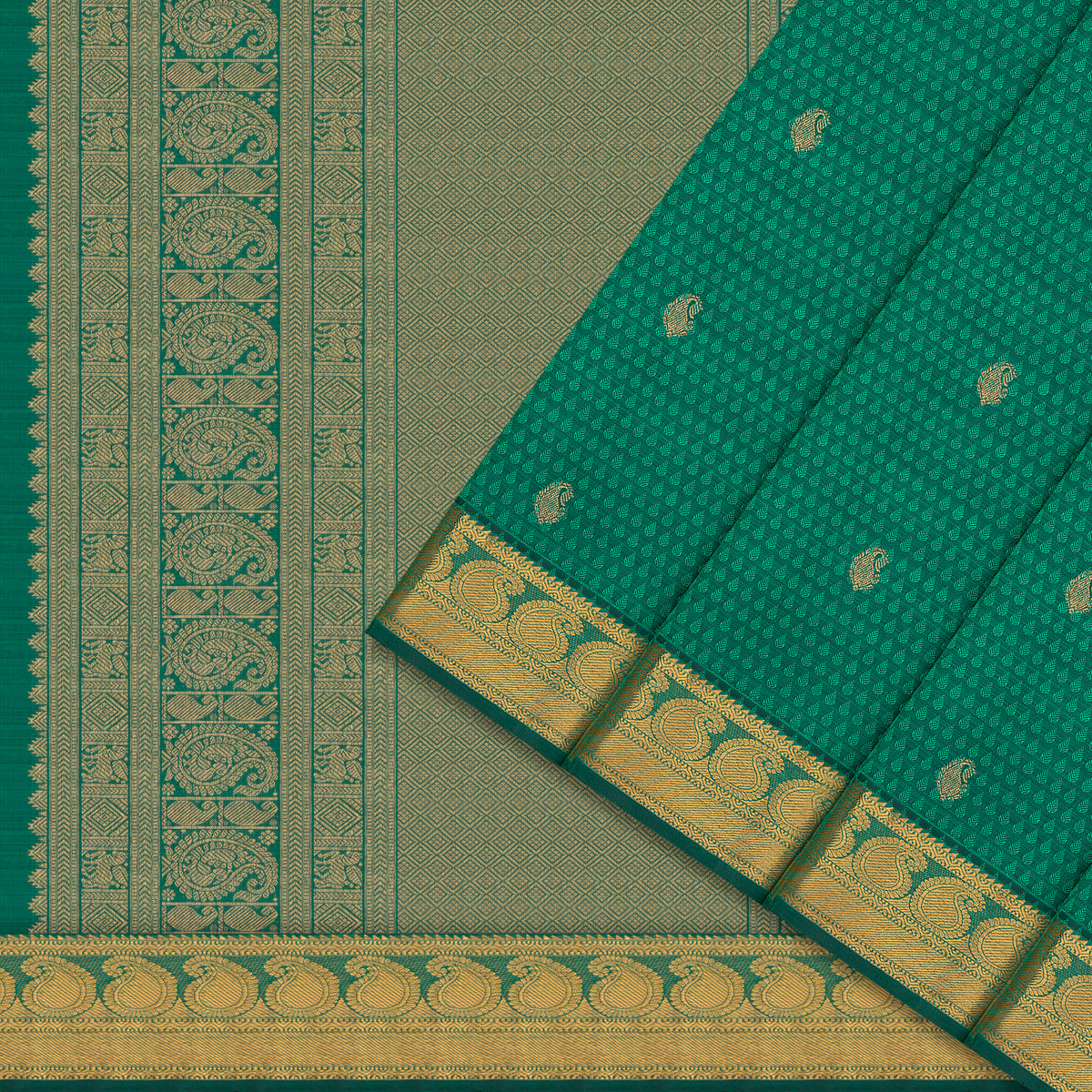 Kanakavalli Kanjivaram Silk Sari 26-611-HS001-01813 - Cover View