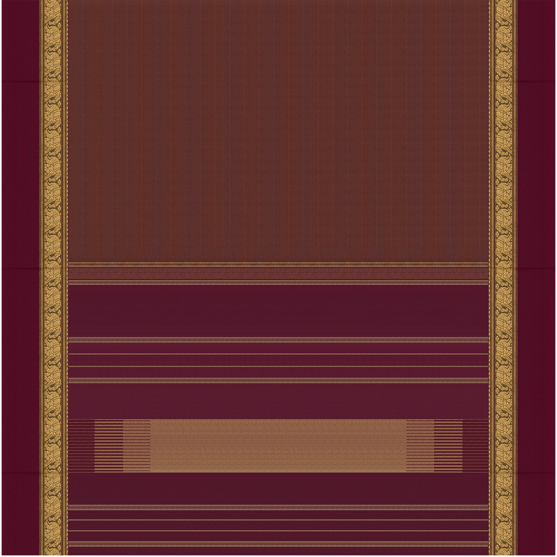 Kanakavalli Kanjivaram Silk Sari 26-611-HS001-01817 - Full View