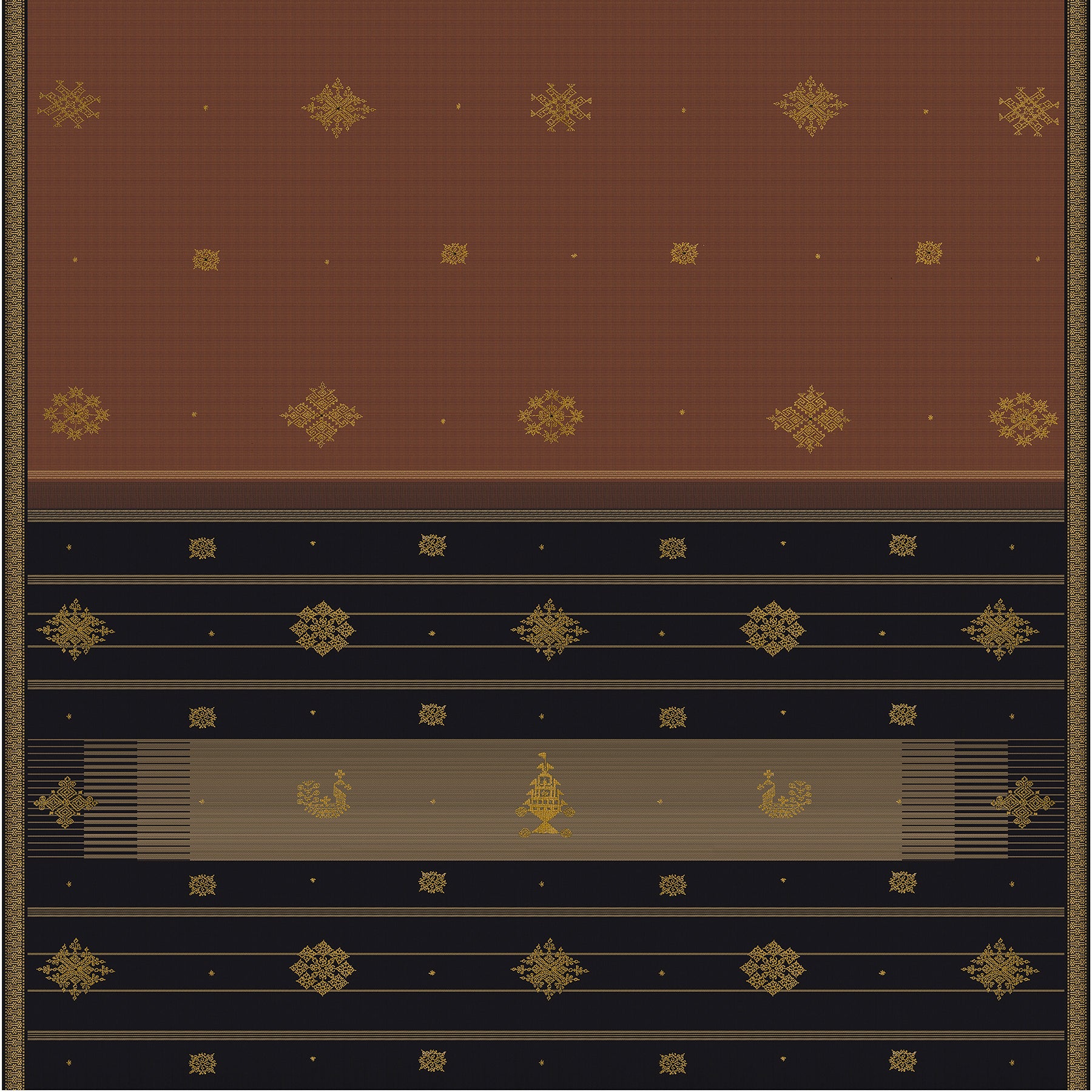 Kanakavalli X Kasuti Kanjivaram Silk Sari 26-611-HS001-02817 - Full View