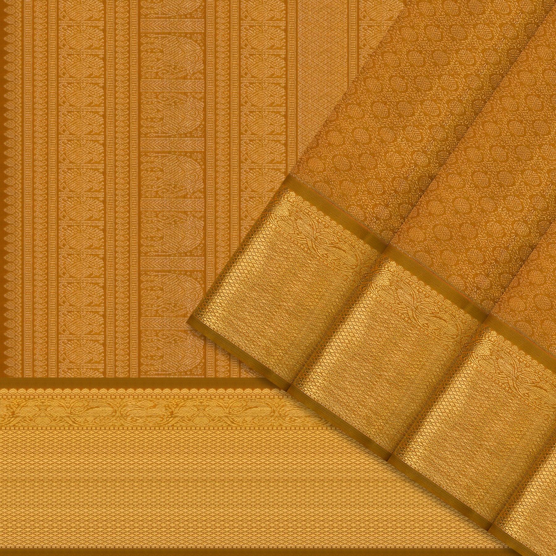 Kanakavalli Kanjivaram Silk Sari 26-611-HS001-03453 - Cover View