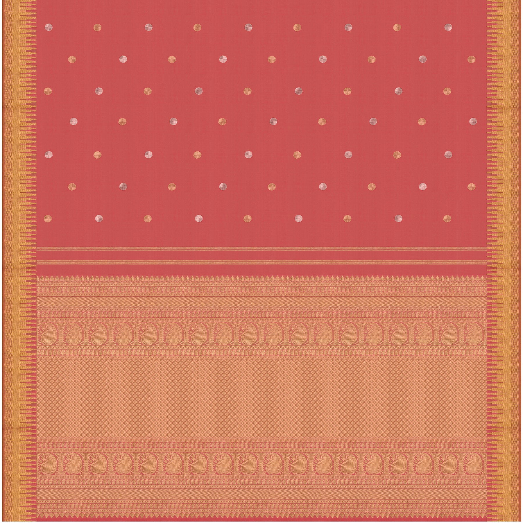 Kanakavalli Kanjivaram Silk Sari 26-611-HS001-03456 - Full View