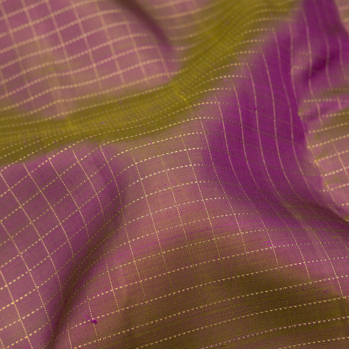 Kanakavalli Kanjivaram Silk Sari 26-611-HS001-03885 - Fabric View