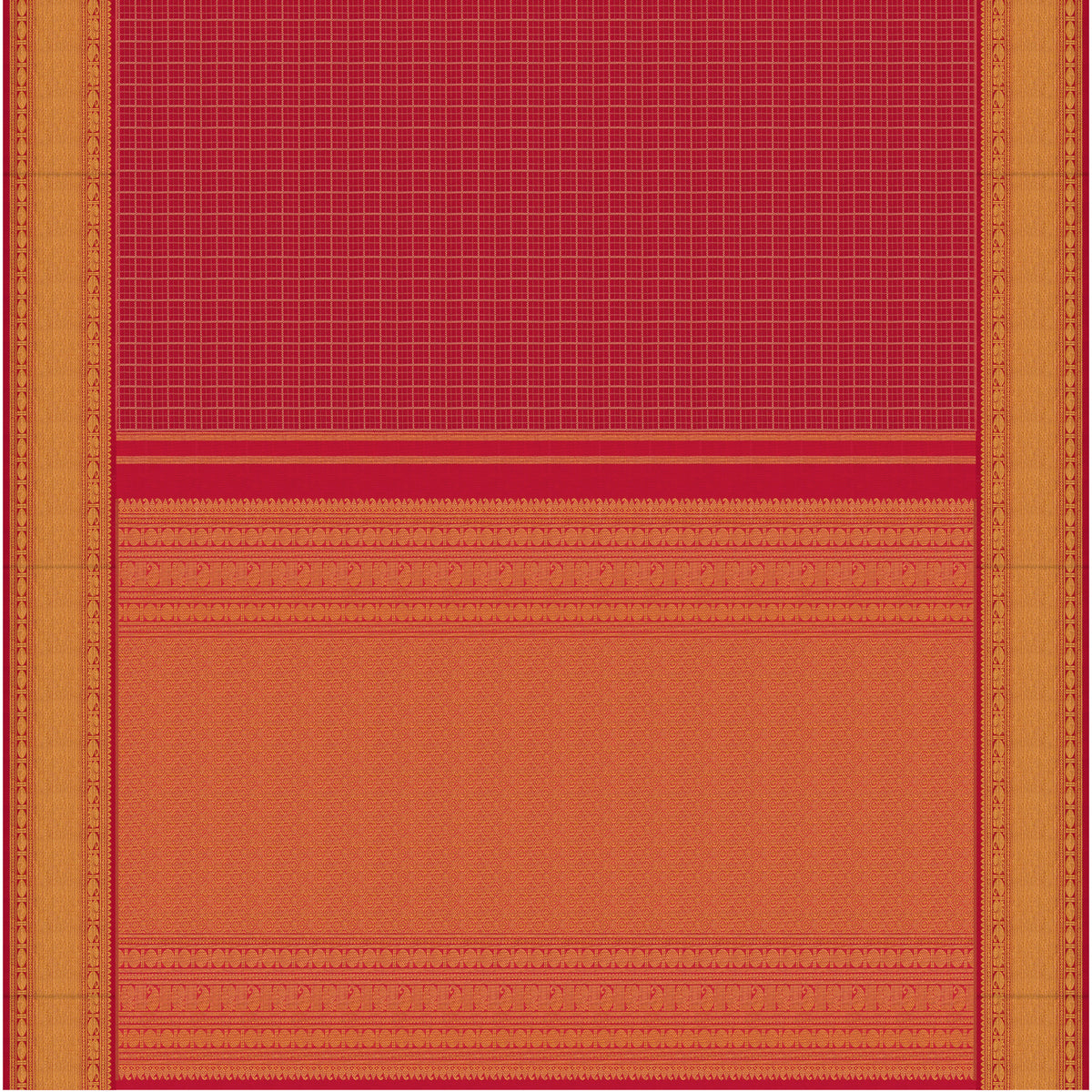 Kanakavalli Kanjivaram Silk Sari 26-611-HS001-03904 - Full View