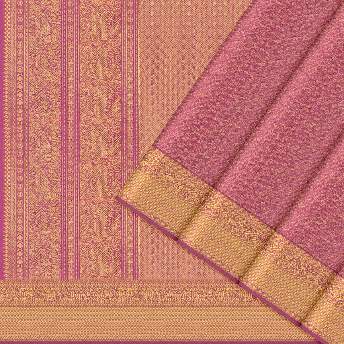 Kanakavalli Kanjivaram Silk Sari 26-611-HS001-04546 - Cover View