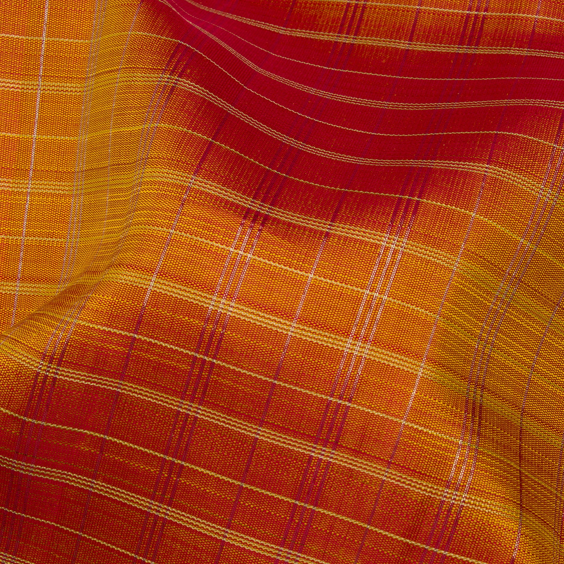 Kanakavalli Kattam - Vari Silk Blouse Length 26-615-HB001-00111 - Fabric View