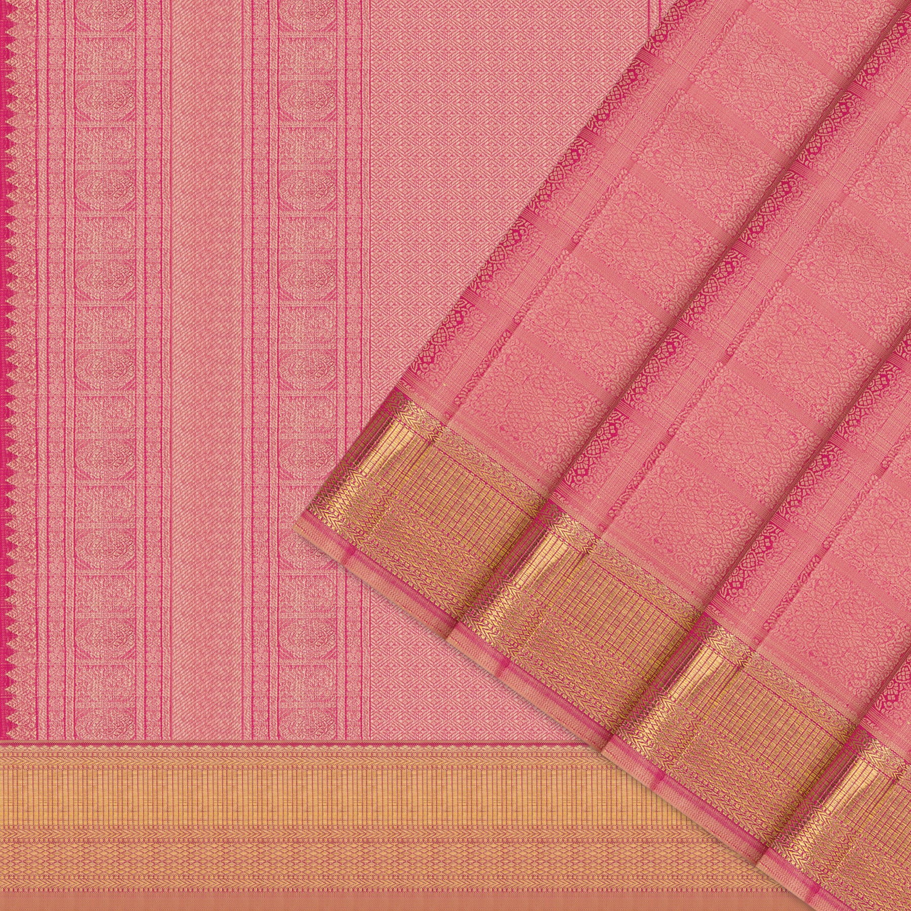 Kanakavalli Kanjivaram Silk Sari 26-615-HS001-00250 - Cover View