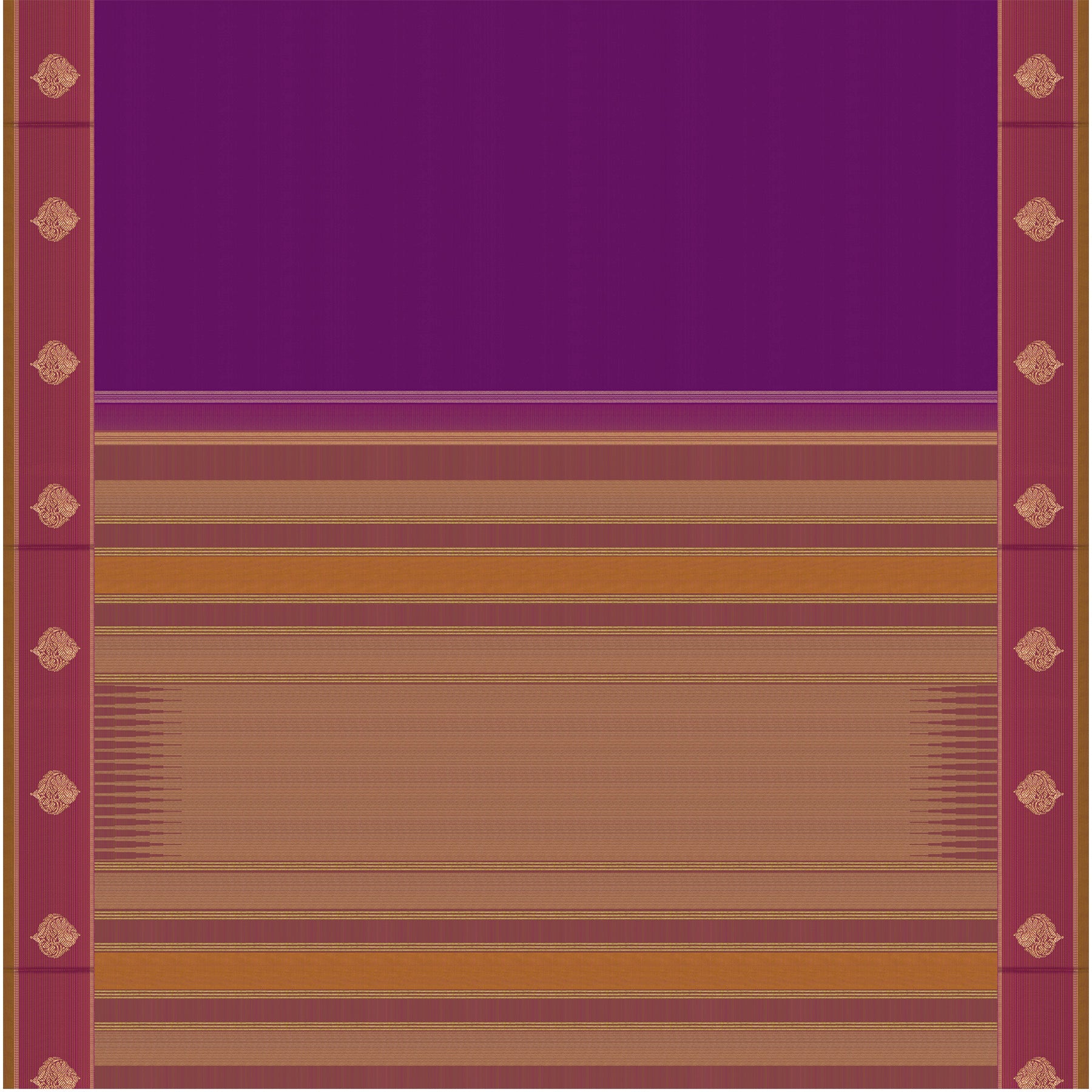 Kanakavalli Kanjivaram Silk Sari 26-615-HS001-00271 - Full View