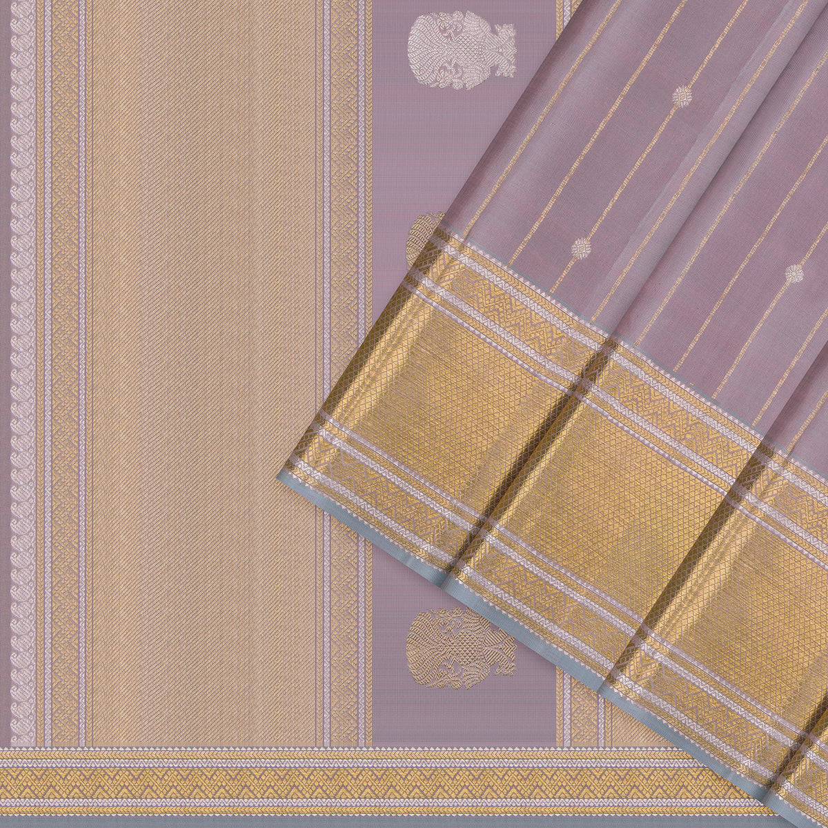 Kanakavalli Kanjivaram Silk Sari 26-615-HS001-00290 - Cover View
