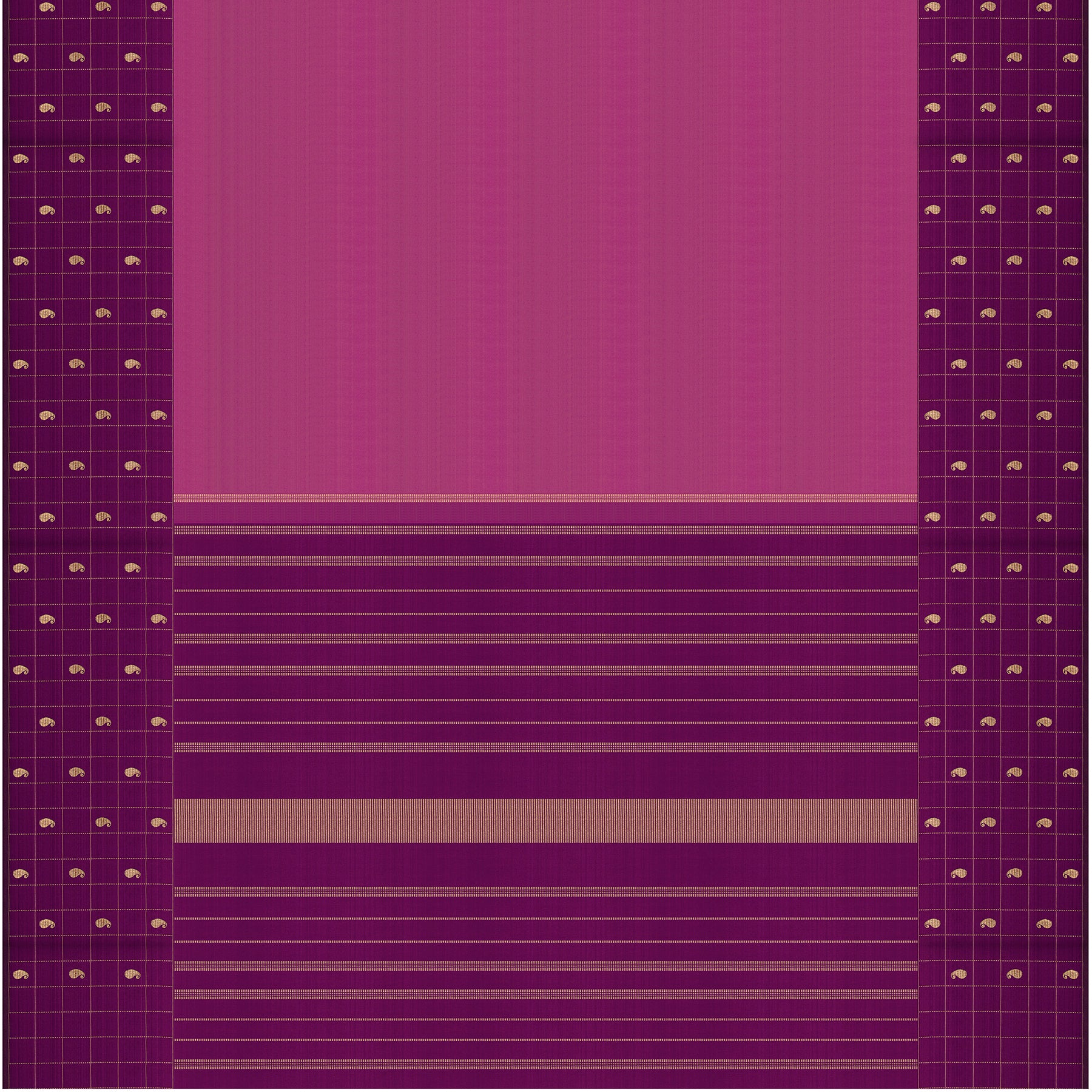 Kanakavalli Kanjivaram Silk Sari 26-615-HS001-00292 - Full View