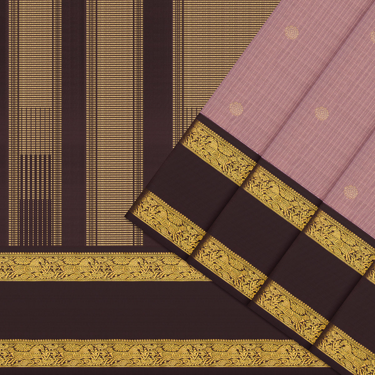 Kanakavalli Kanjivaram Silk Sari 26-615-HS001-00294 - Cover View