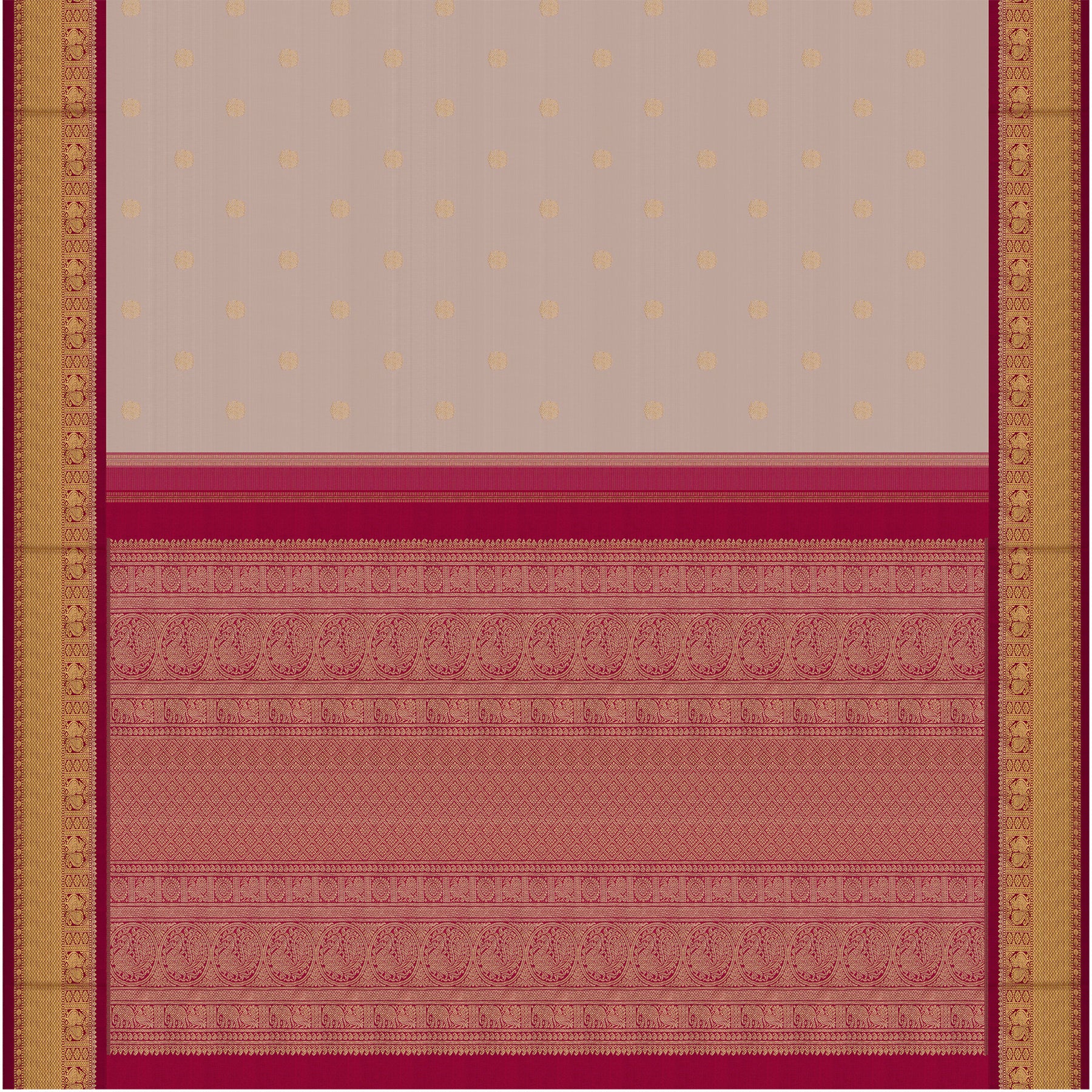 Kanakavalli Kanjivaram Silk Sari 26-615-HS001-00305 - Full View