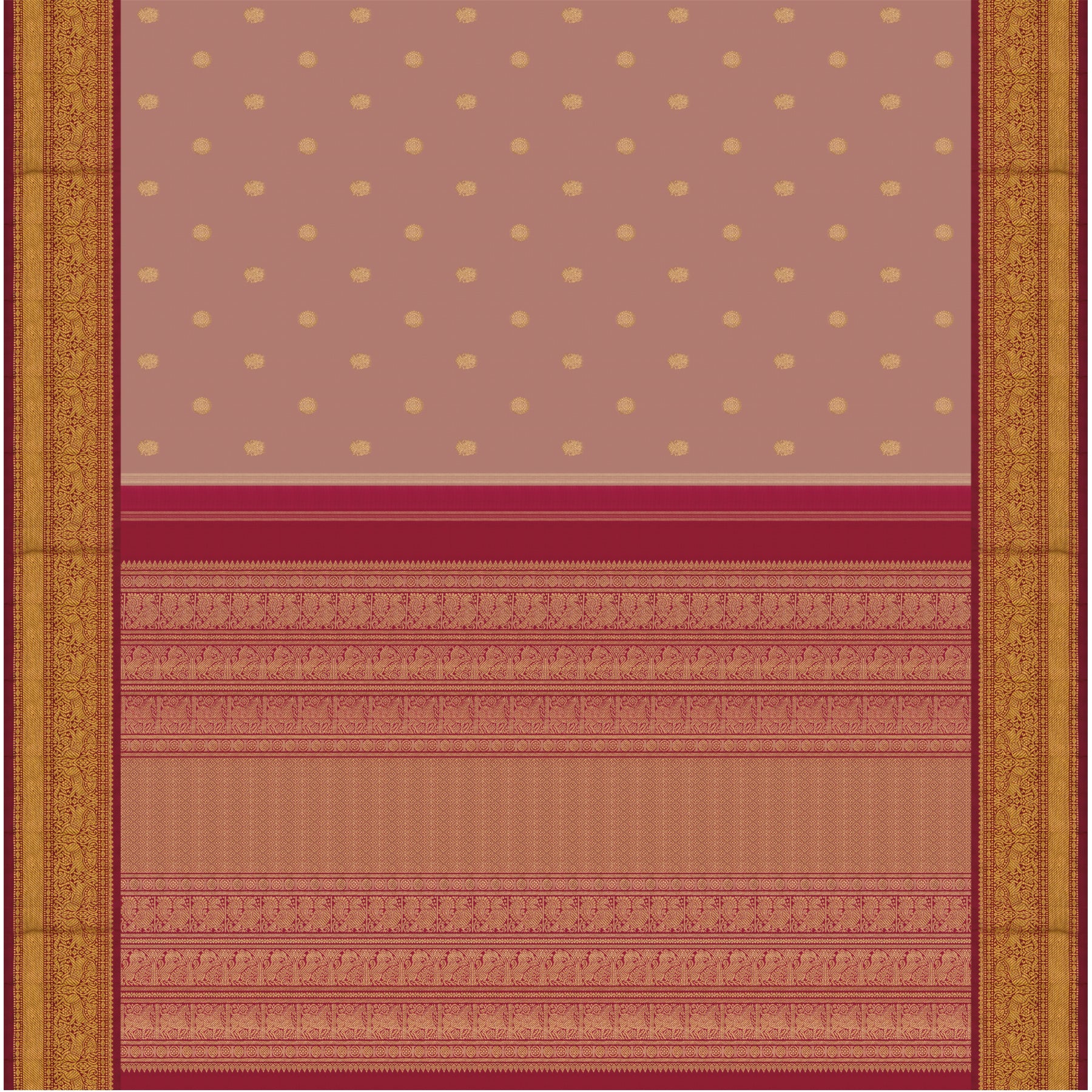 Kanakavalli Kanjivaram Silk Sari 26-615-HS001-00306 - Full View