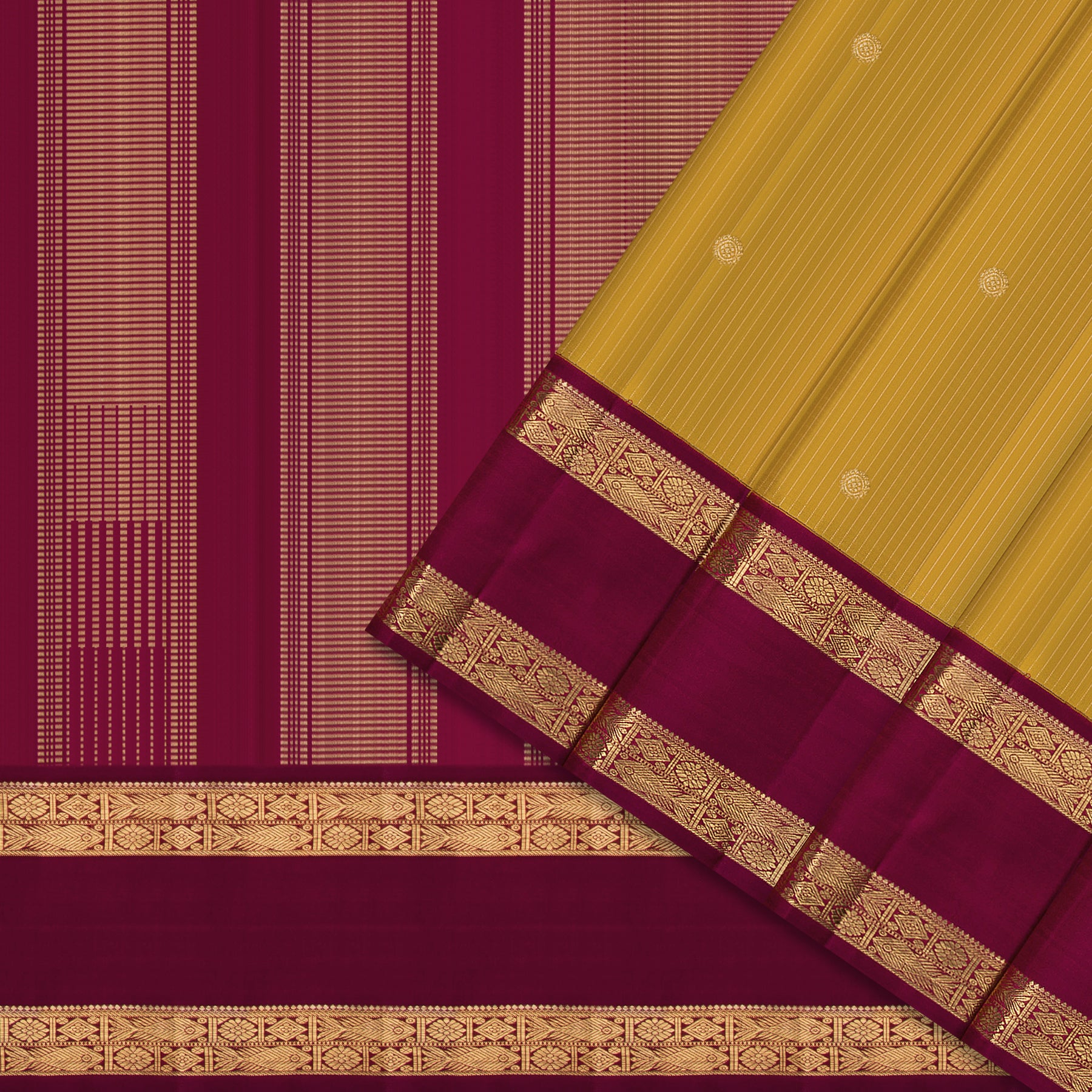Kanakavalli Kanjivaram Silk Sari 26-615-HS001-00313 - Cover View