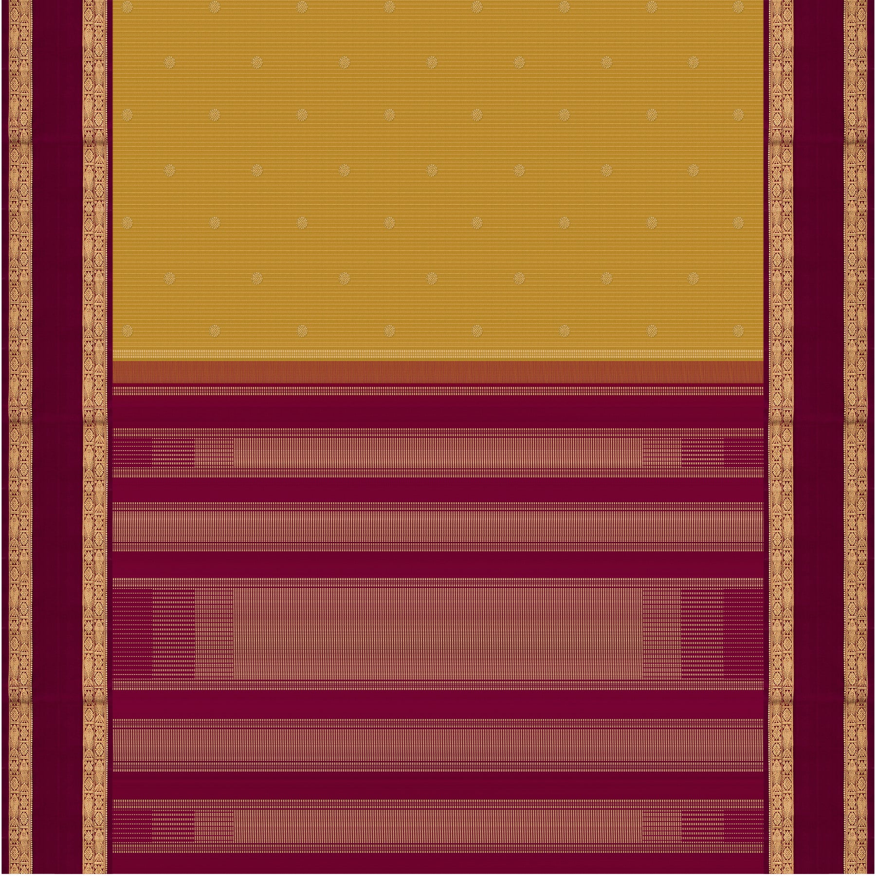 Kanakavalli Kanjivaram Silk Sari 26-615-HS001-00313 - Full View
