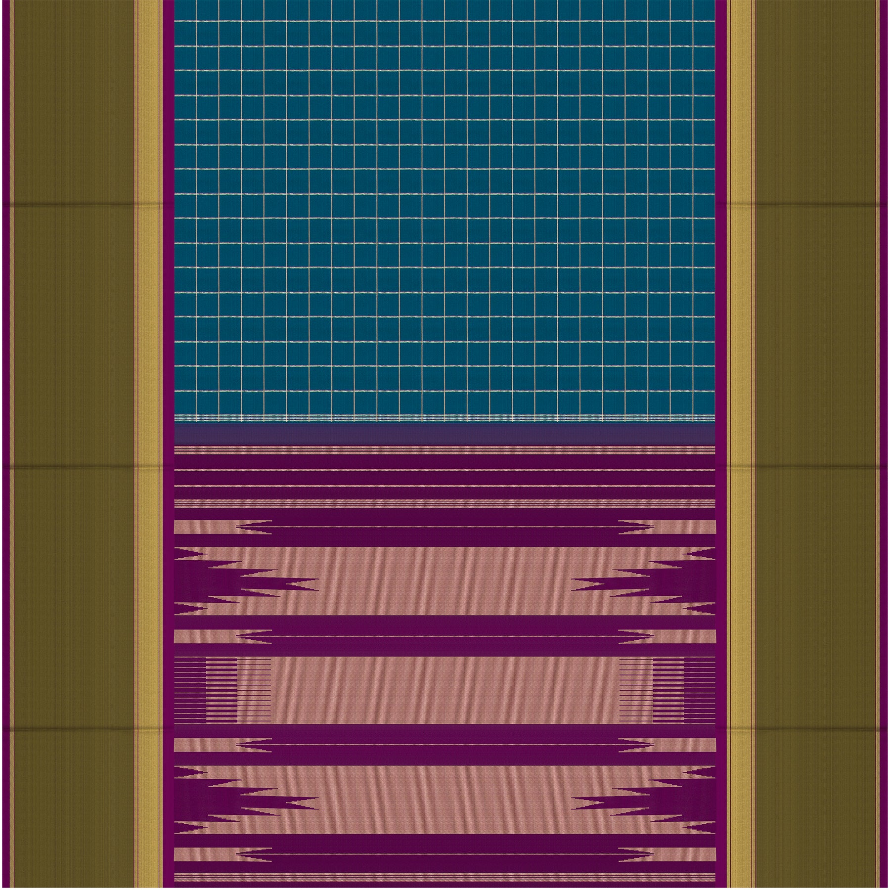 Kanakavalli Kanjivaram Silk Sari 26-615-HS001-01144 - Full View