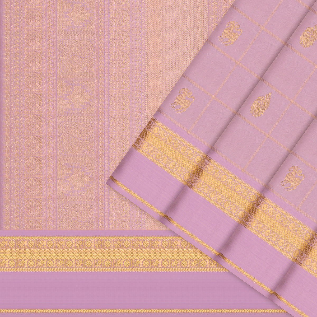Kanakavalli Kanjivaram Silk Sari 26-615-HS001-01149 - Cover View