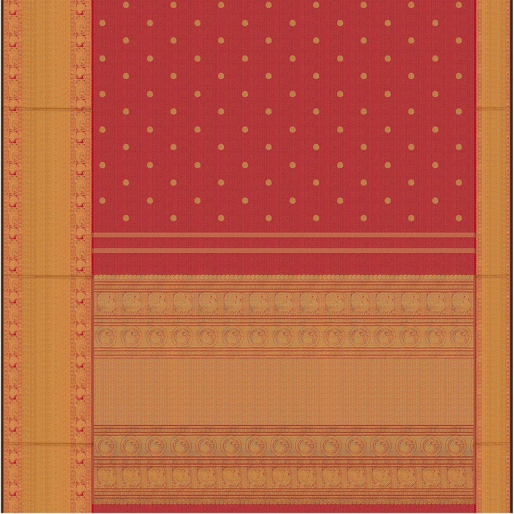 Kanakavalli Kanjivaram Silk Sari 26-615-HS001-01154 - Full View