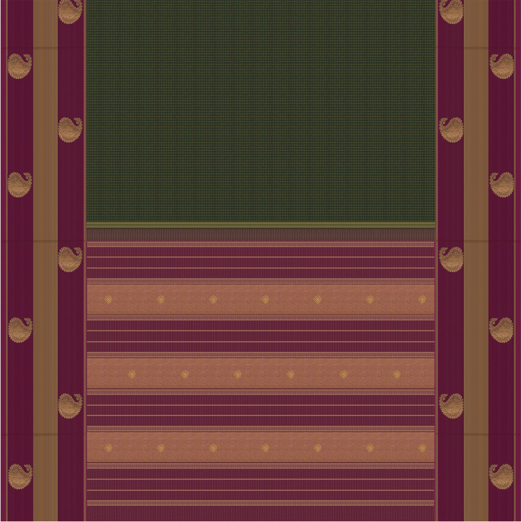 Kanakavalli Kanjivaram Silk Sari 26-615-HS001-01156 - Full View