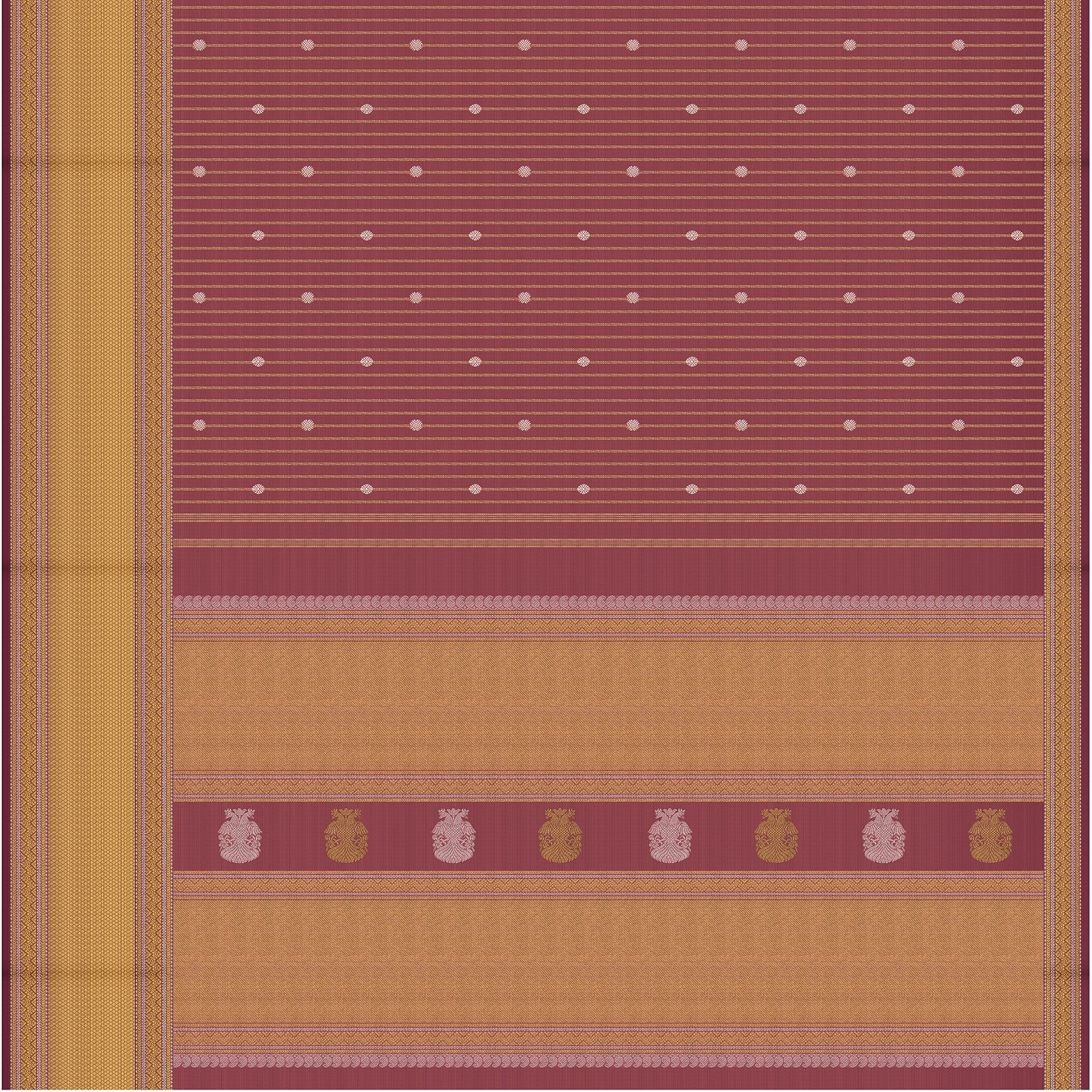 Kanakavalli Kanjivaram Silk Sari 26-615-HS001-01176 - Full View