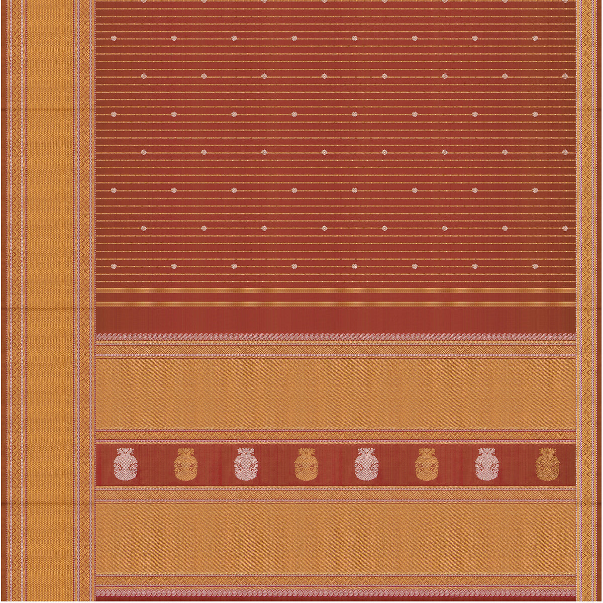 Kanakavalli Kanjivaram Silk Sari 26-615-HS001-01180 - Full View