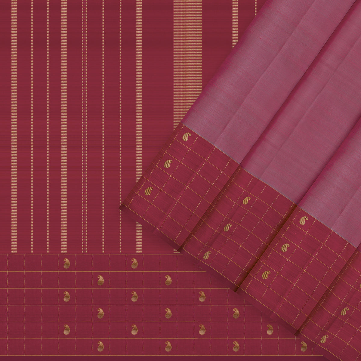 Kanakavalli Kanjivaram Silk Sari 26-615-HS001-01192 - Cover View
