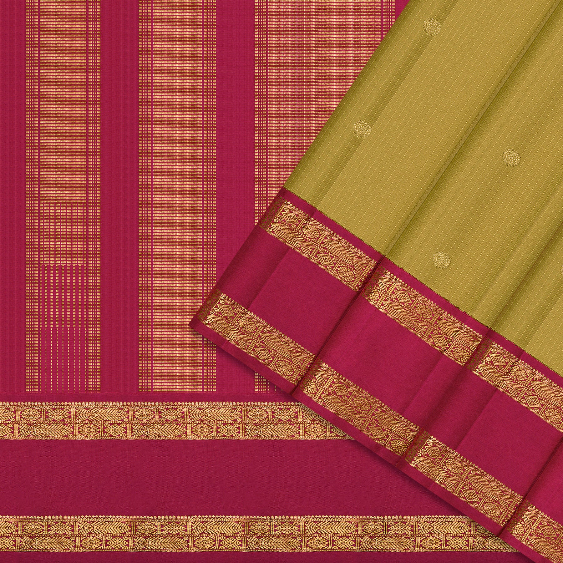 Kanakavalli Kanjivaram Silk Sari 26-615-HS001-01196 - Cover View