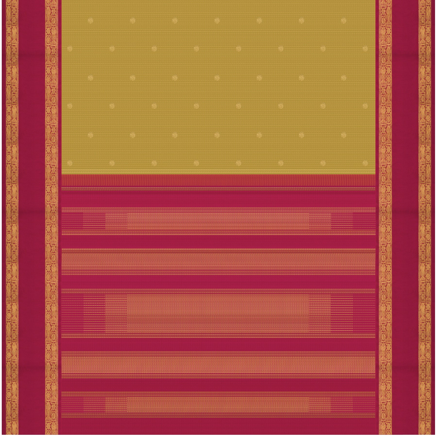 Kanakavalli Kanjivaram Silk Sari 26-615-HS001-01196 - Full View