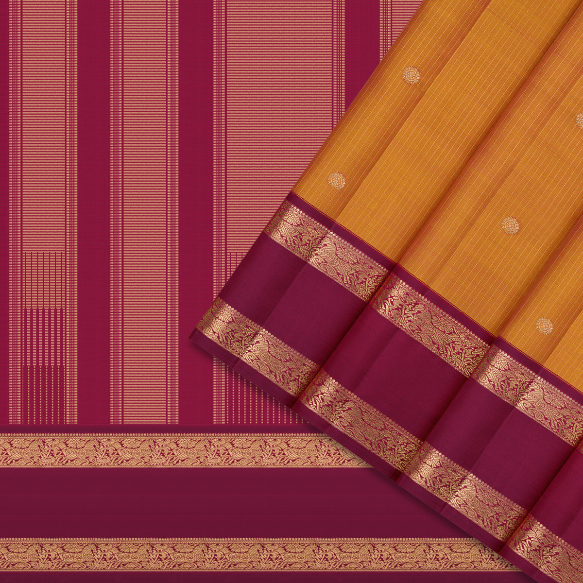 Kanakavalli Kanjivaram Silk Sari 26-615-HS001-01199 - Cover View