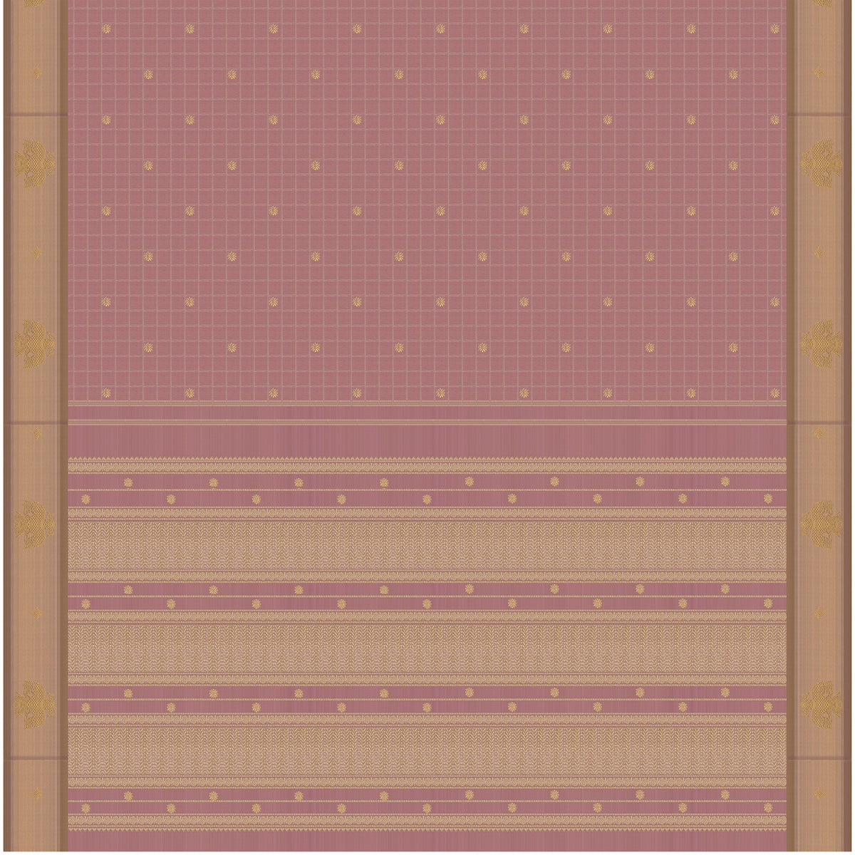 Kanakavalli Kanjivaram Silk Sari 26-615-HS001-01202 - Full View