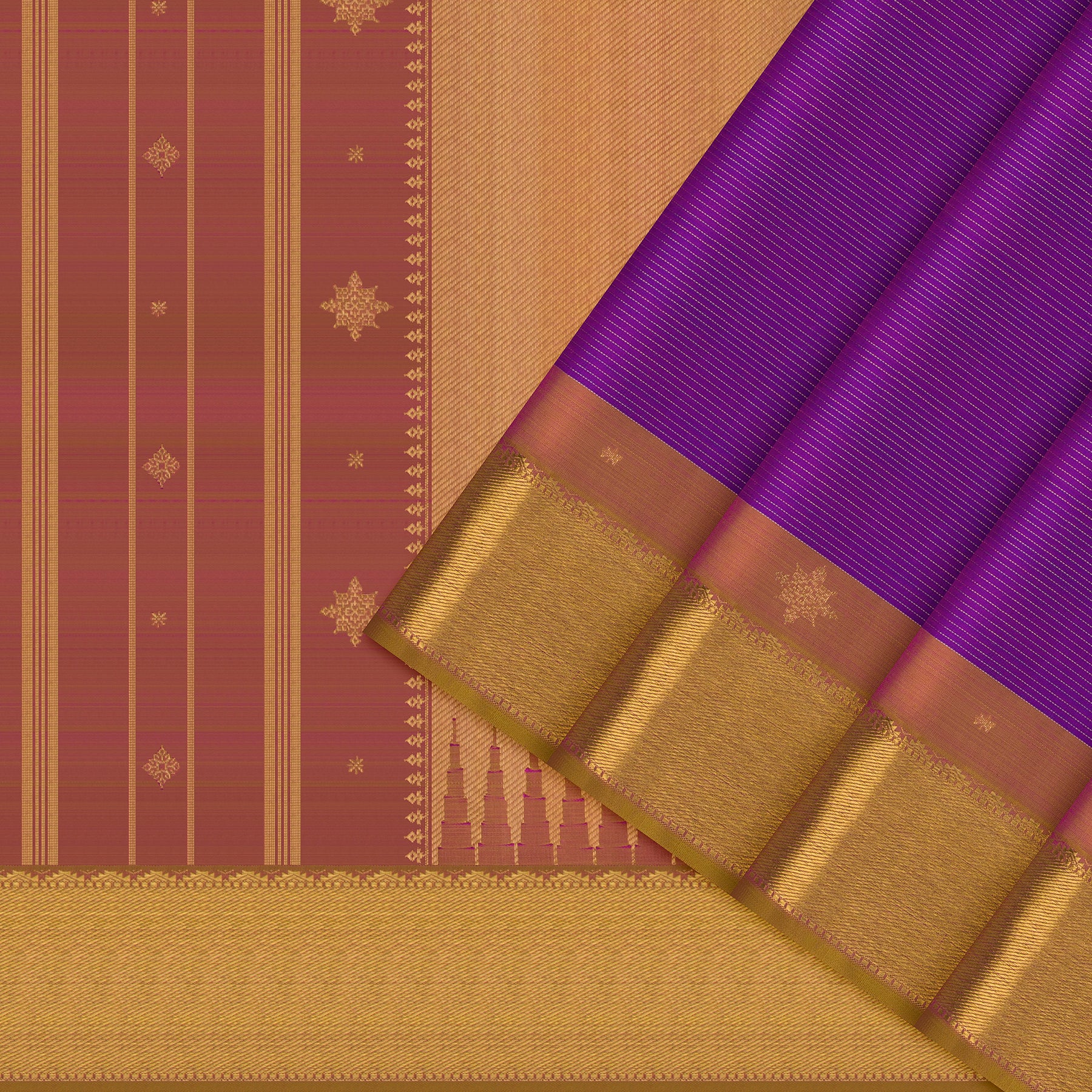 Kanakavalli Kanjivaram Silk Sari 26-615-HS001-01204 - Cover View