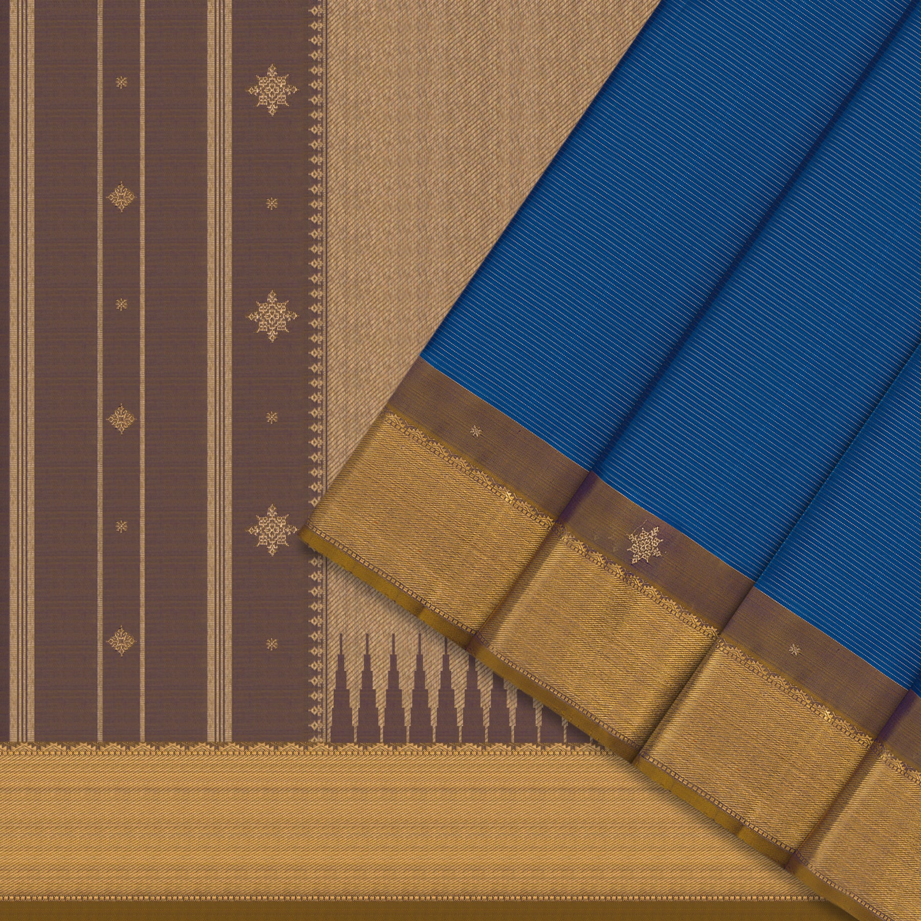 Kanakavalli Kanjivaram Silk Sari 26-615-HS001-01206 - Cover View
