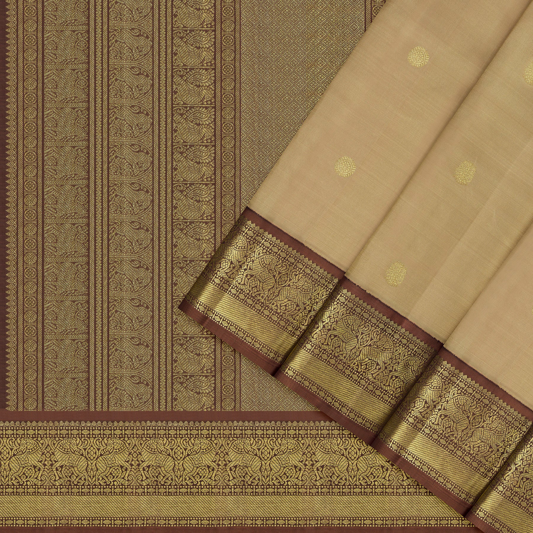 Kanakavalli Kanjivaram Silk Sari 26-615-HS001-01207 - Cover View
