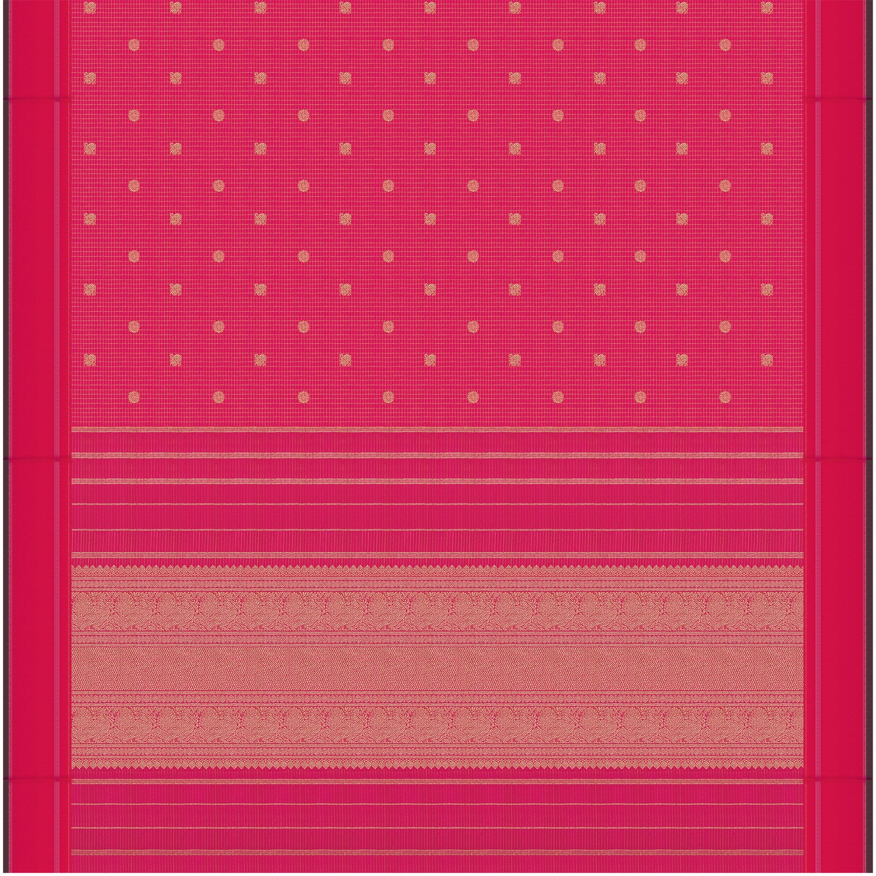 Kanakavalli Kanjivaram Silk Sari 26-615-HS001-01214 - Full View