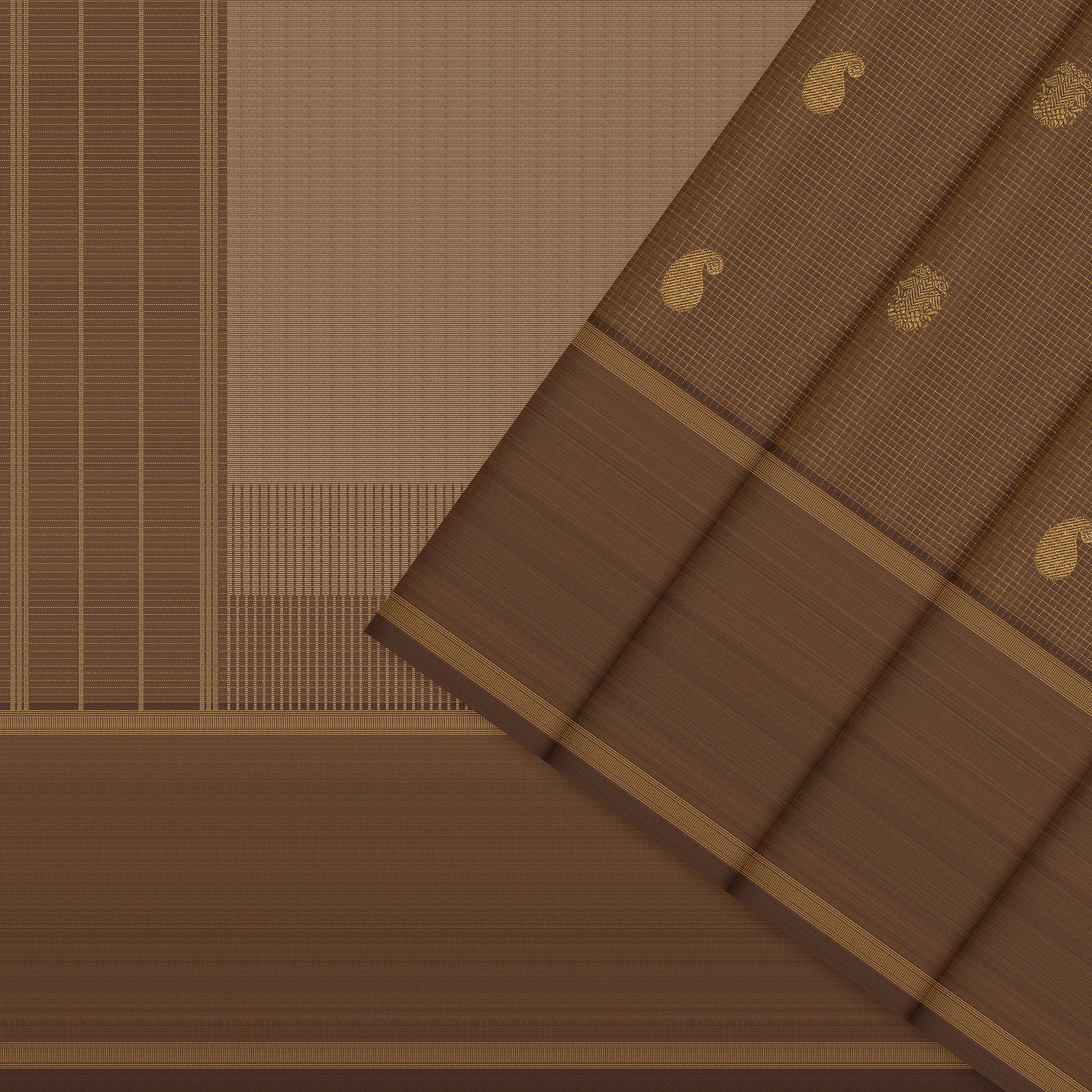 Kanakavalli Kanjivaram Silk Sari 26-615-HS001-01215 - Cover View