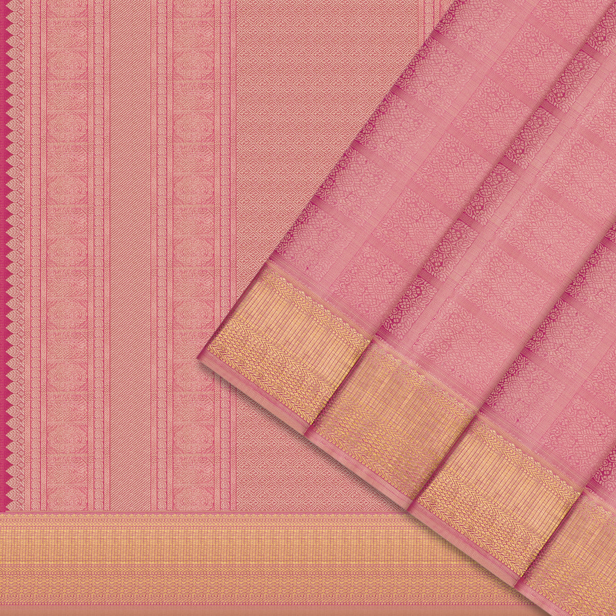 Kanakavalli Kanjivaram Silk Sari 26-615-HS001-01554 - Cover View