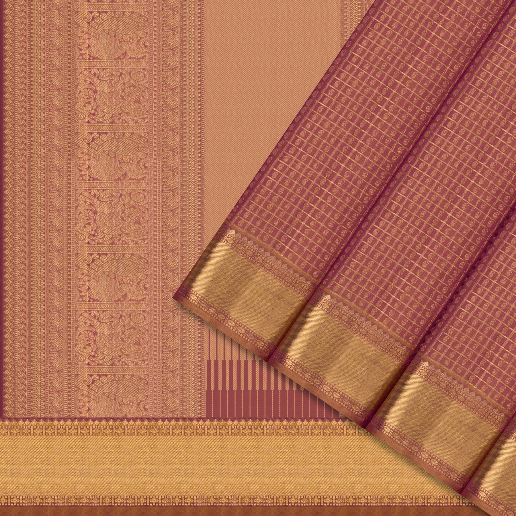 Kanakavalli Kanjivaram Silk Sari 26-615-HS001-01571 - Cover View