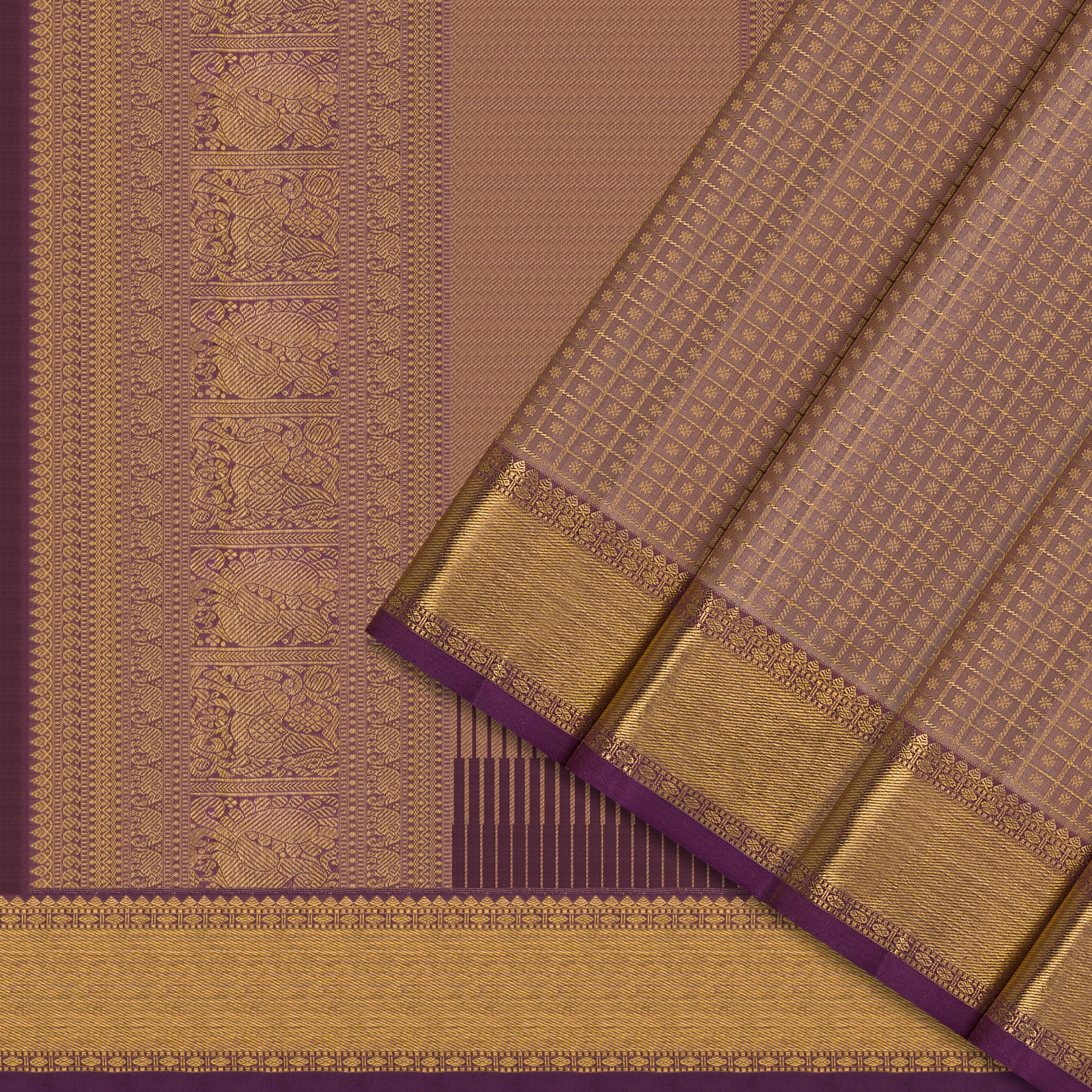 Kanakavalli Kanjivaram Silk Sari 26-615-HS001-01574 - Cover View