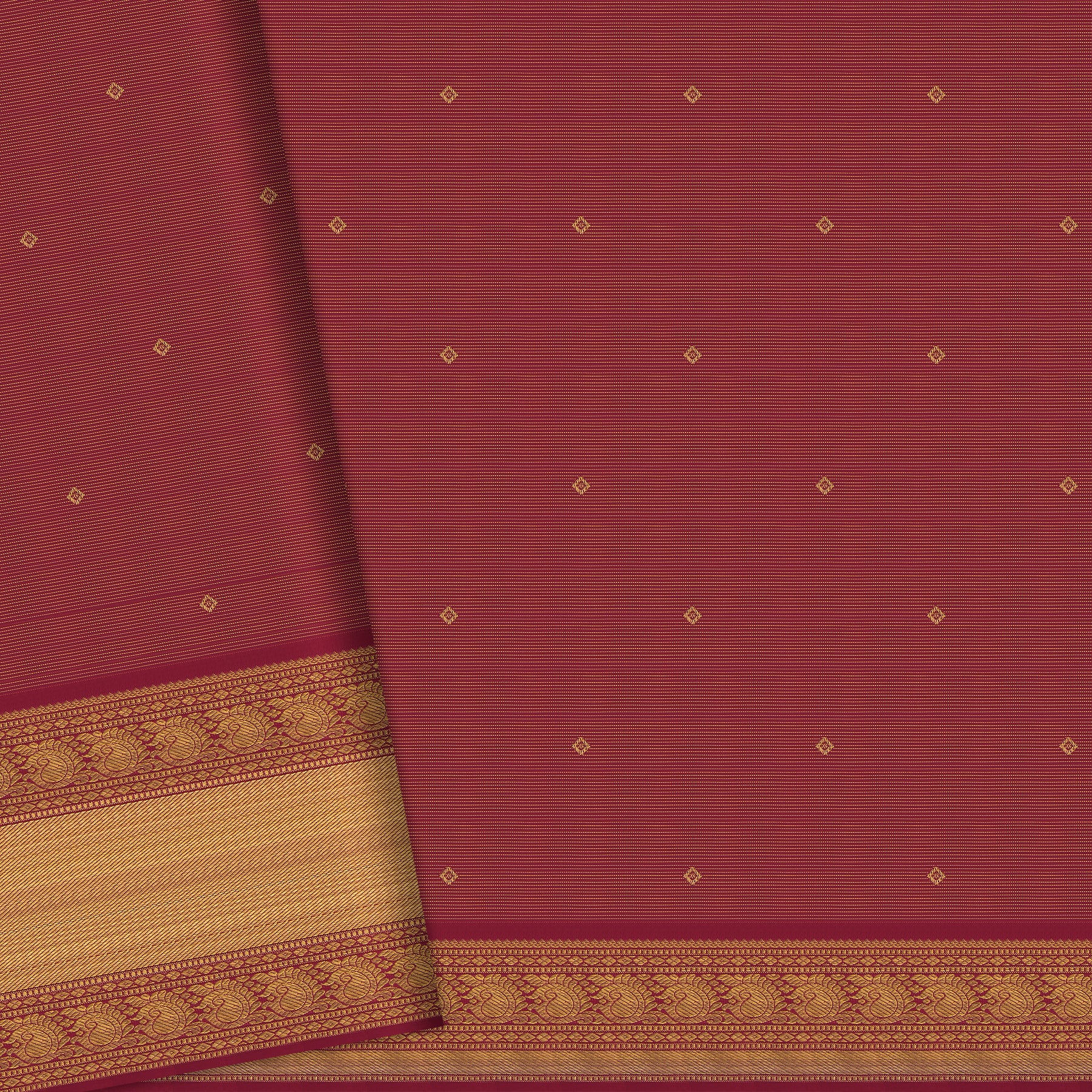 Kanakavalli Kanjivaram Silk Sari 26-615-HS001-01575 - Blouse View