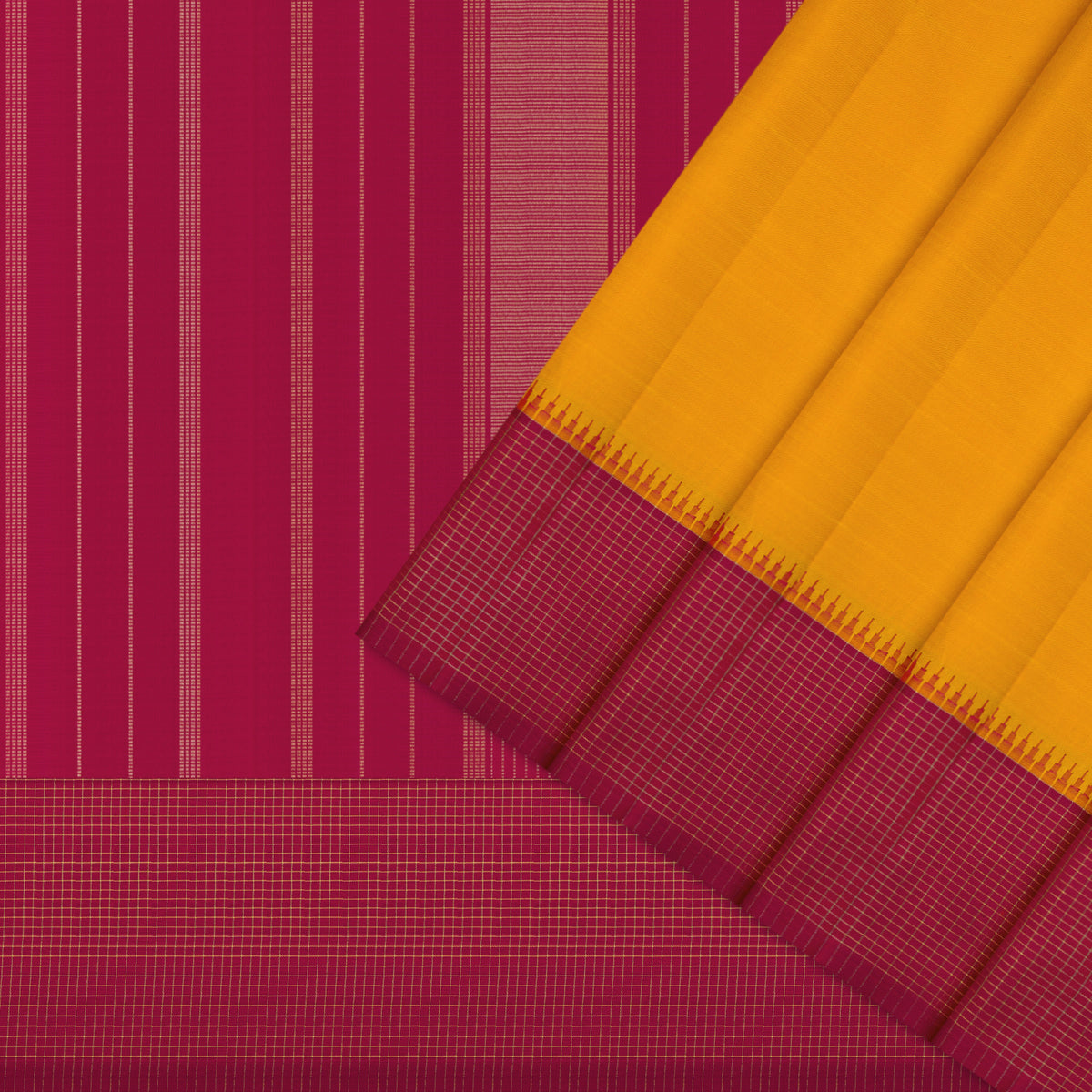 Kanakavalli Kanjivaram Silk Sari 26-615-HS001-02568 - Cover View