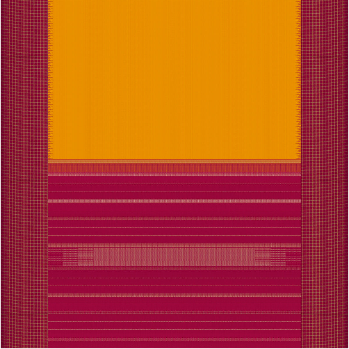 Kanakavalli Kanjivaram Silk Sari 26-615-HS001-02568 - Full View