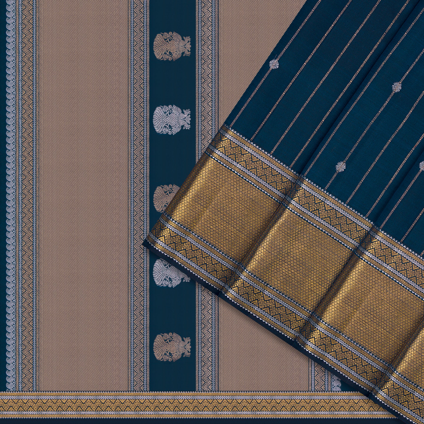 Kanakavalli Kanjivaram Silk Sari 26-615-HS001-02584