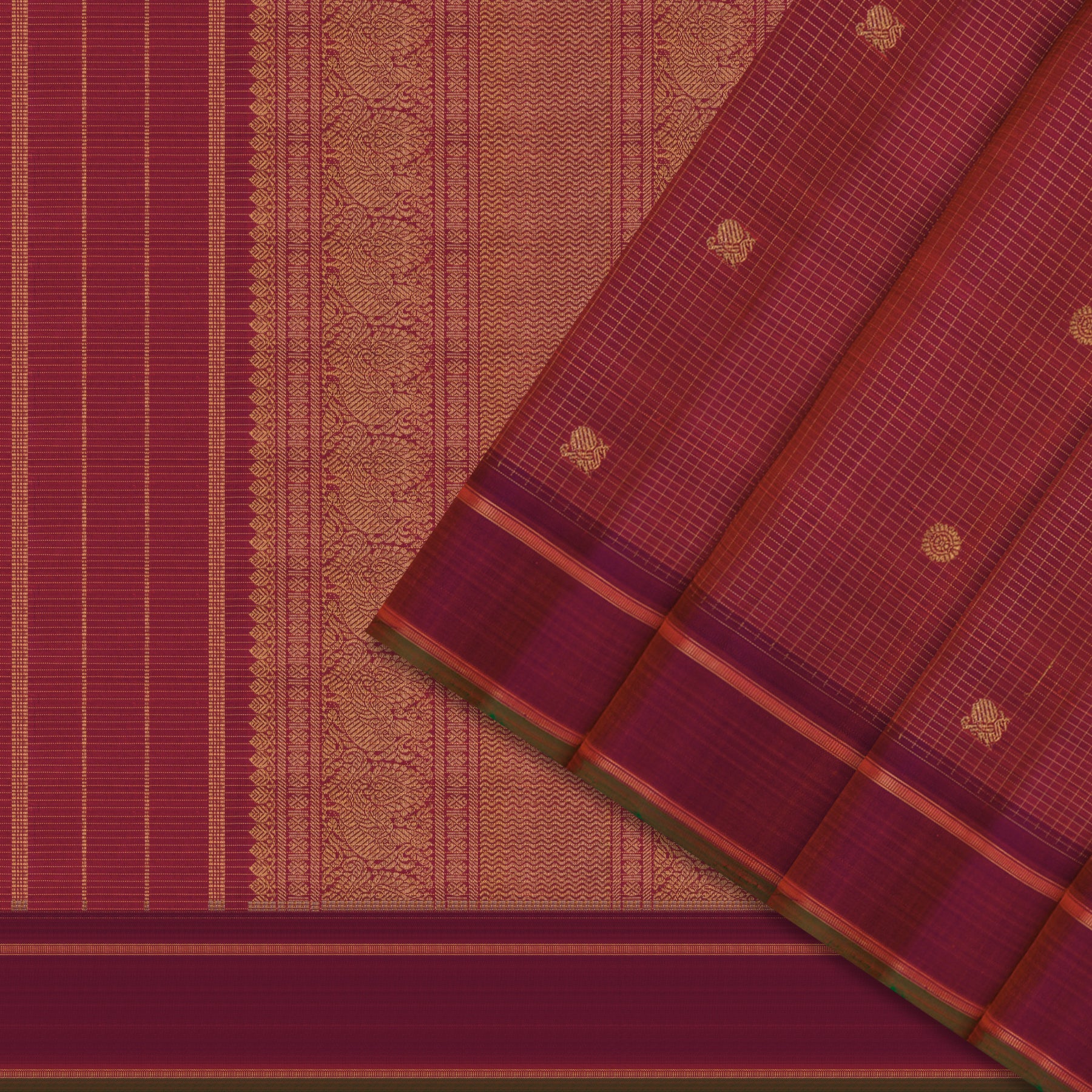 Kanakavalli Kanjivaram Silk Sari 26-615-HS001-02621 - Cover View