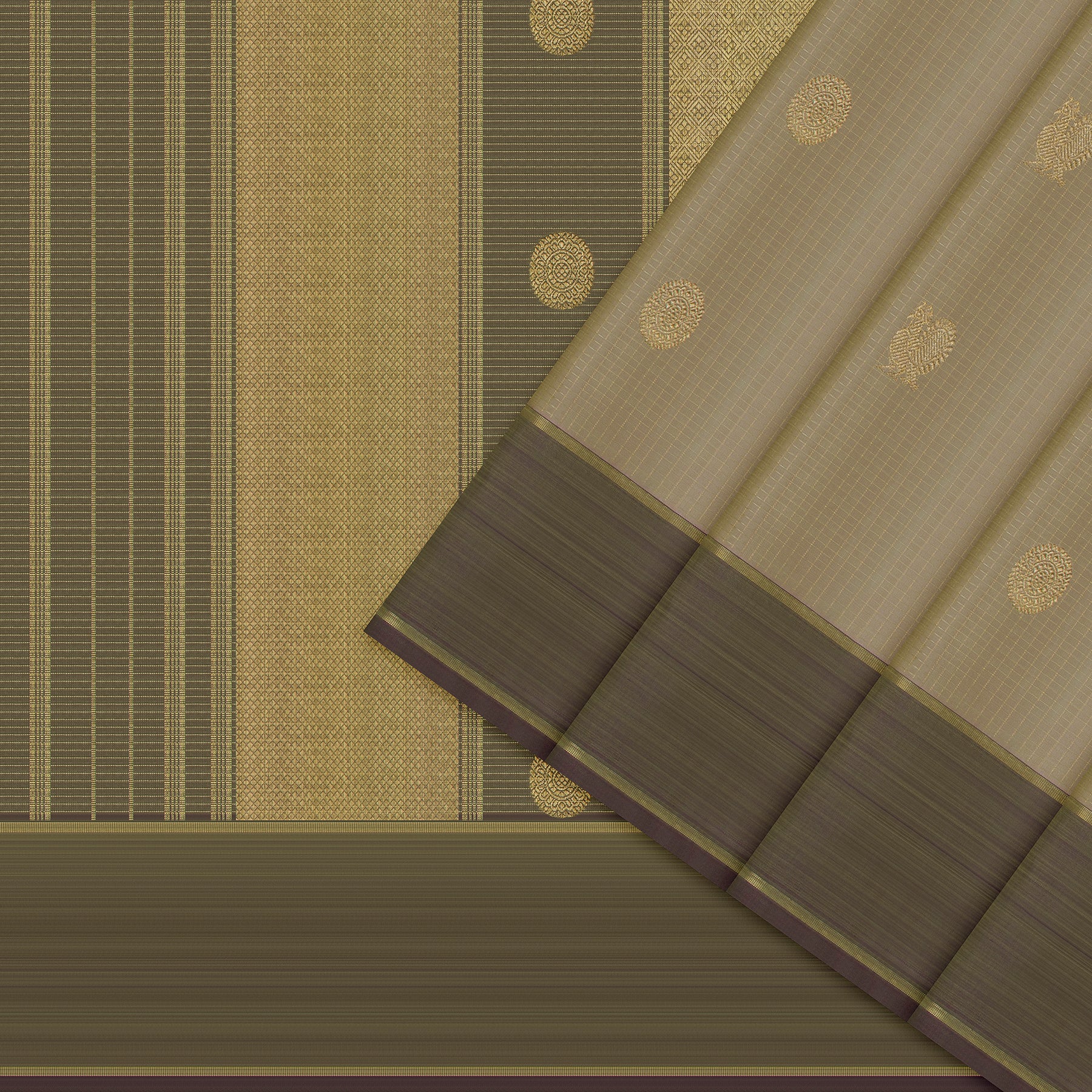 Kanakavalli Kanjivaram Silk Sari 26-615-HS001-02625 - Cover View