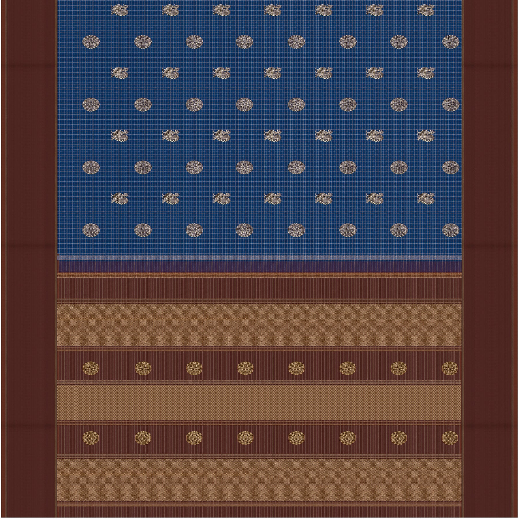 Kanakavalli Kanjivaram Silk Sari 26-615-HS001-02627 - Full View