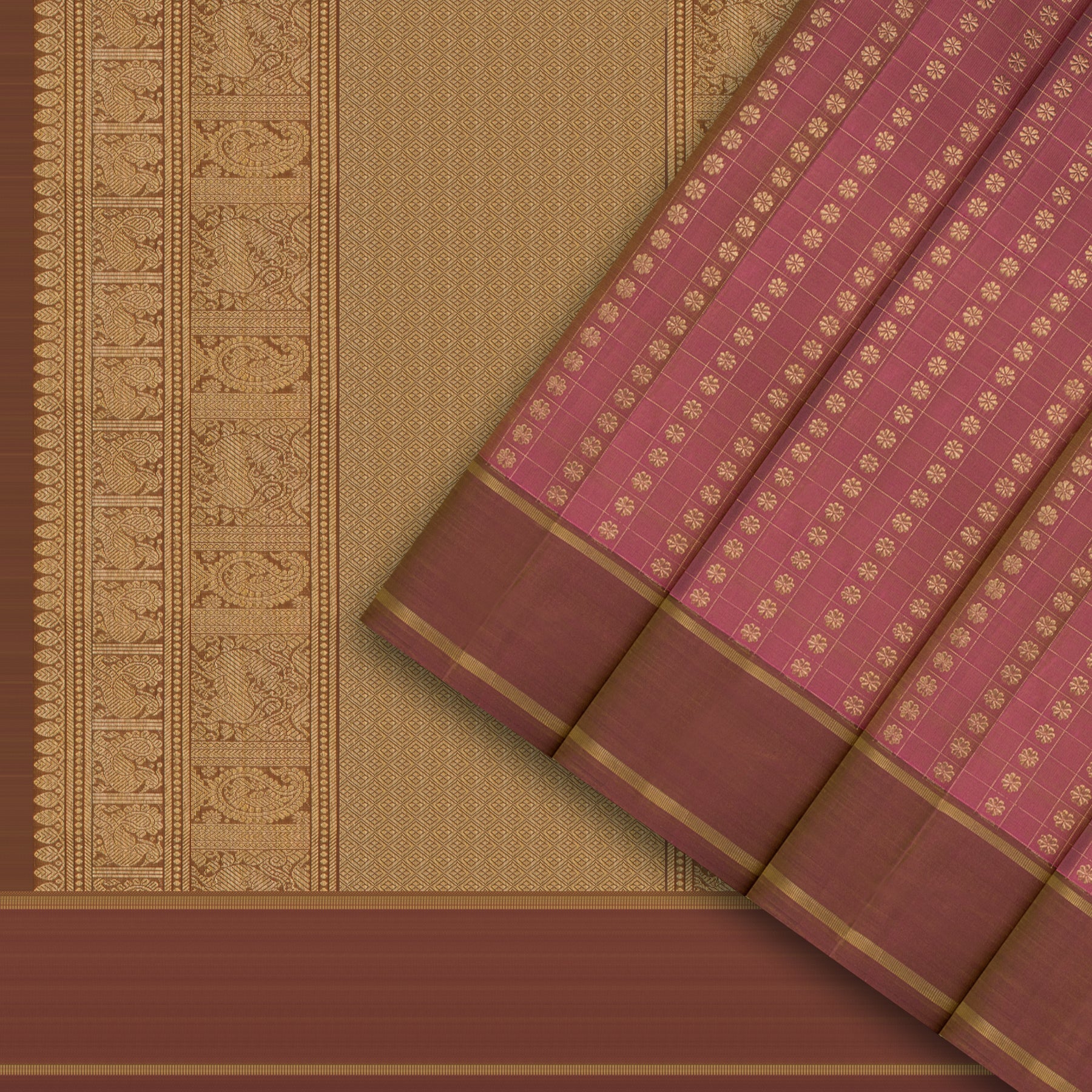 Kanakavalli Kanjivaram Silk Sari 26-615-HS001-02628 - Cover View