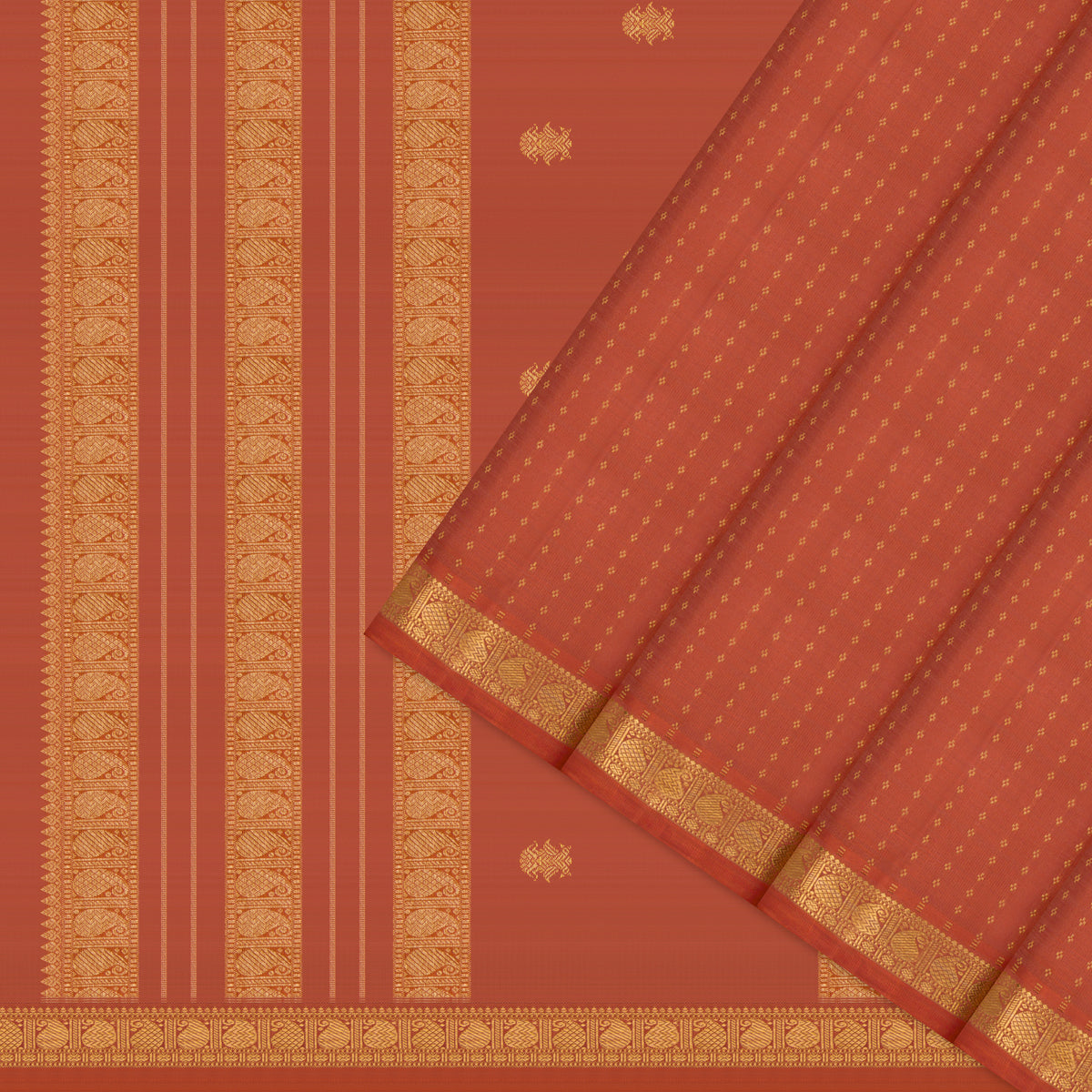 Kanakavalli Kanjivaram Silk Sari 26-615-HS001-02635 - Cover View