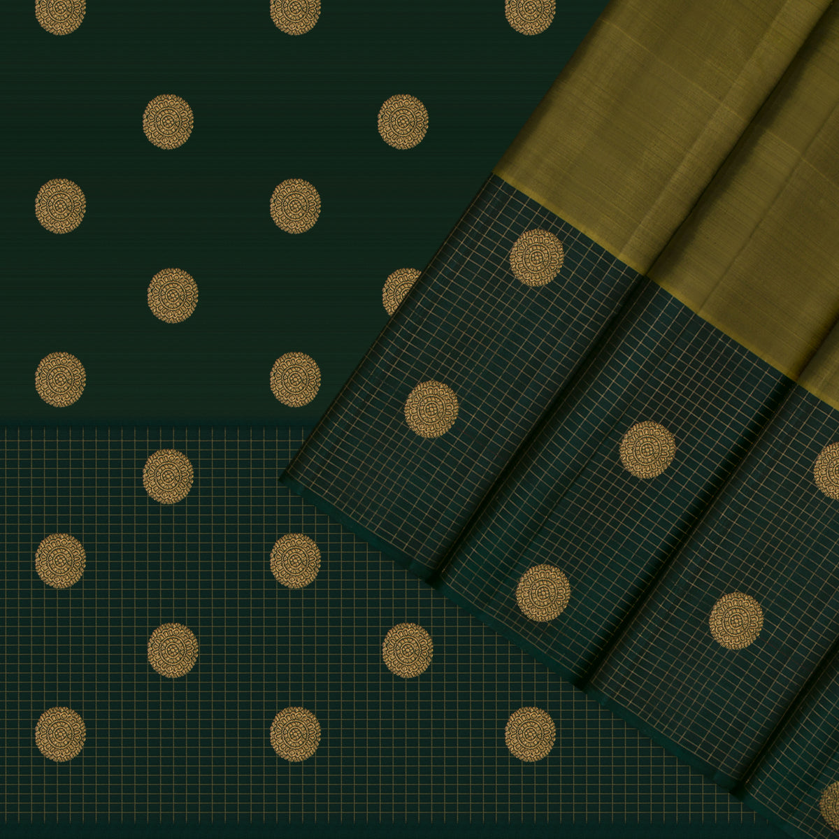 Kanakavalli Kanjivaram Silk Sari 26-615-HS001-02637 - Cover View