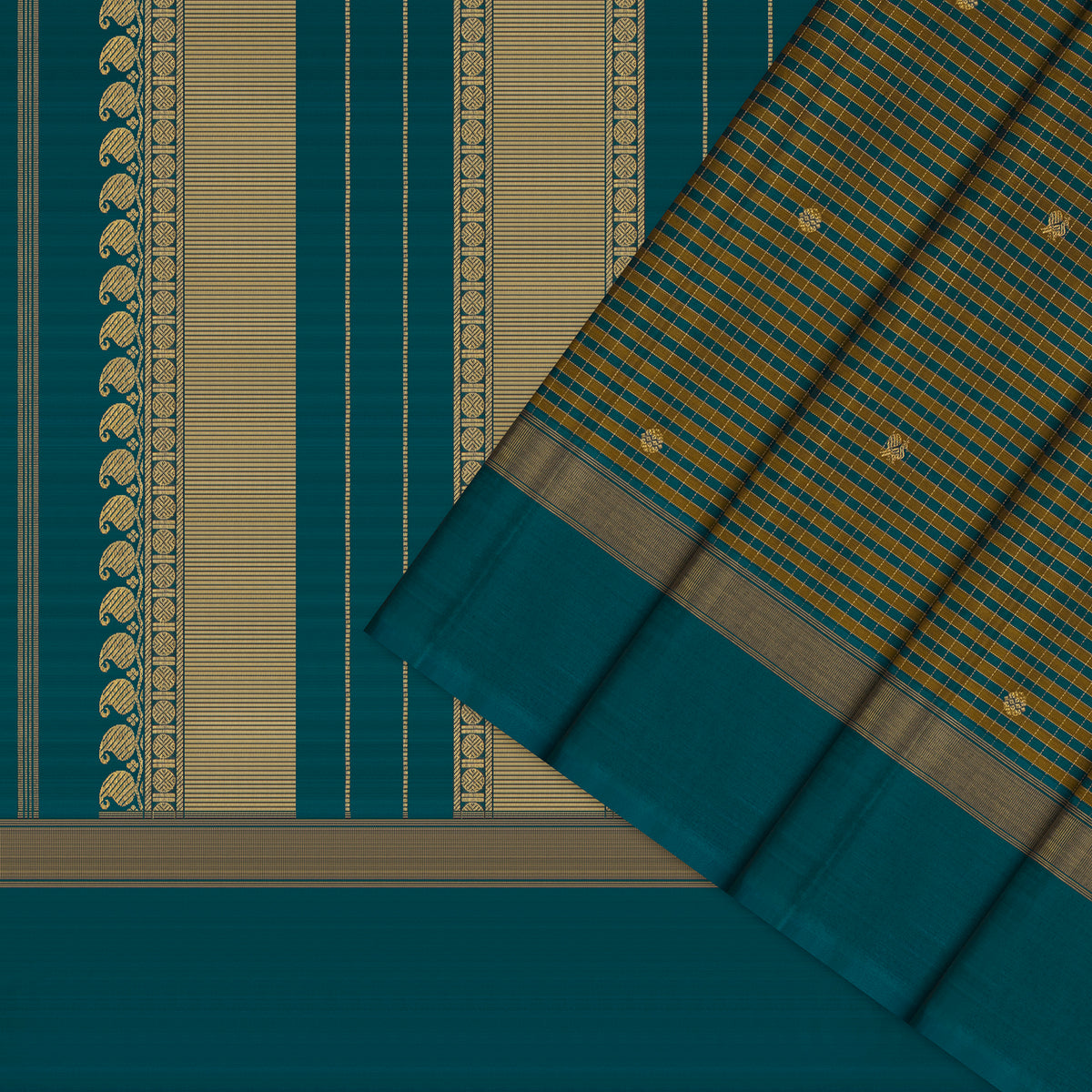 Kanakavalli Kanjivaram Silk Sari 26-615-HS001-02641 - Cover View