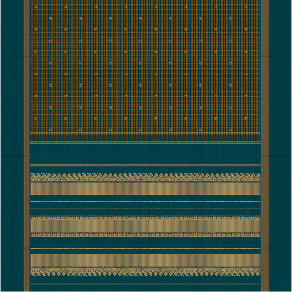 Kanakavalli Kanjivaram Silk Sari 26-615-HS001-02641 - Full View