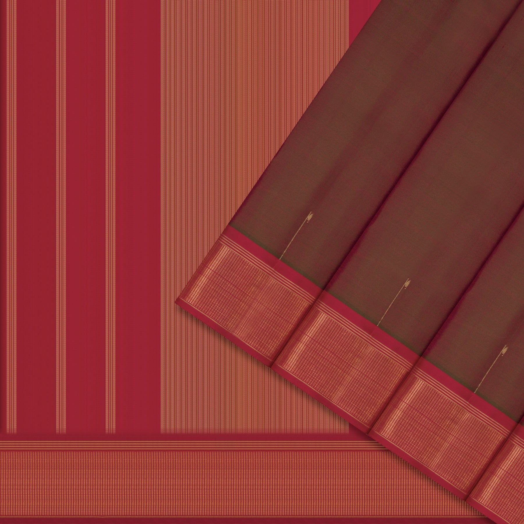 Kanakavalli Kanjivaram Silk Sari 26-615-HS001-02666 - Cover View